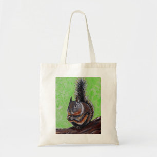 Bolso De Tela Pintura de Douglas Squirrel 2