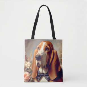 Bolso De Tela Pintura de enganche de base vintage