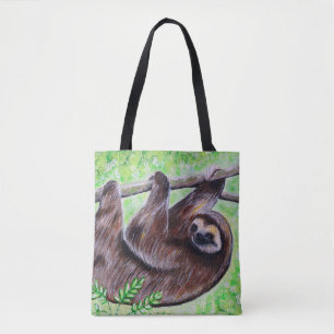 Bolso De Tela Pintura de eslogan