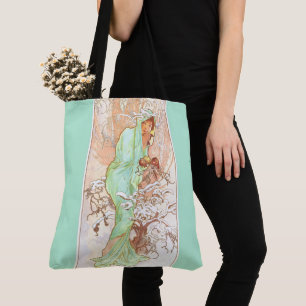 Bolso De Tela Pintura de estilo Art Nouveau vintage de Alphonse