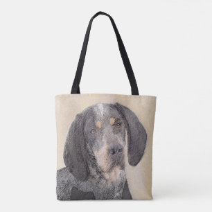 Bolso De Tela Pintura de la cola de Bluetick - Ar de perro origi