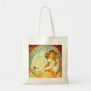 Bolso De Tela Pintura. De la serie de arte de Mucha