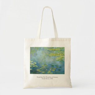 Bolso De Tela Pintura de Monet Waterlilies 1906