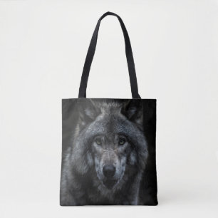 BOLSO DE TELA PINTURA DE MUJERES NEGRO Y MARRÓN