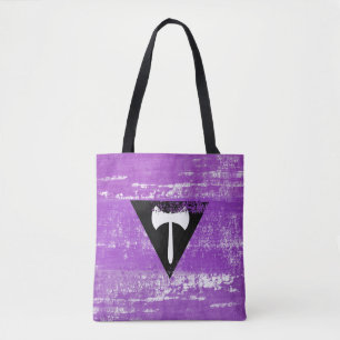 Bolso De Tela Pintura de Orgullo Lésbico (Labrys)