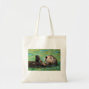 Bolso De Tela Pintura de orugas marinas