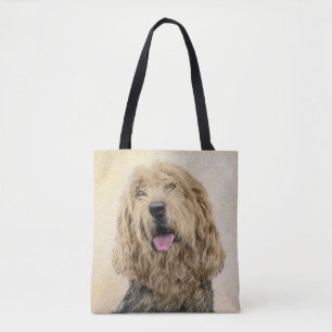 Bolso De Tela Pintura de otros lugares - Arte de perros original