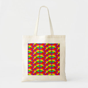Bolso De Tela Pintura De Perro Colorida Impresiones Sobre Fondo