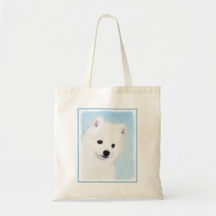 Bolso De Tela Pintura de perro esquimal estadounidense - Arte de
