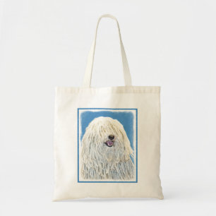 Bolso De Tela Pintura de puli - Arte de perro original lindo