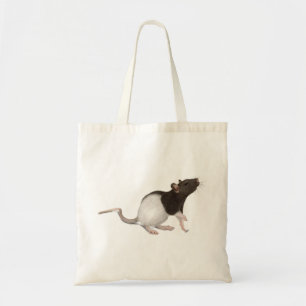 Bolso De Tela Pintura de rata mascota