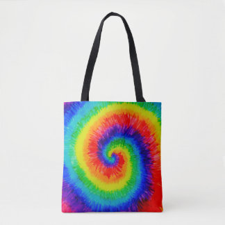 Bolso De Tela Pintura de tinta de tinta de alcohol de color arco