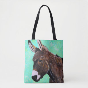Bolso De Tela Pintura del burro