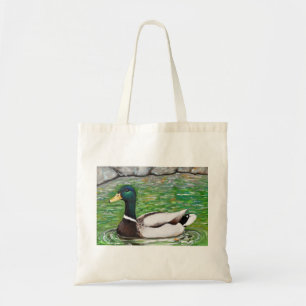Bolso De Tela Pintura del Sr. Pato Mallard