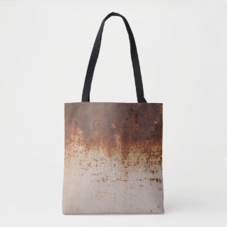 Bolso De Tela Pintura descascarillada, textura de pared oxidada.