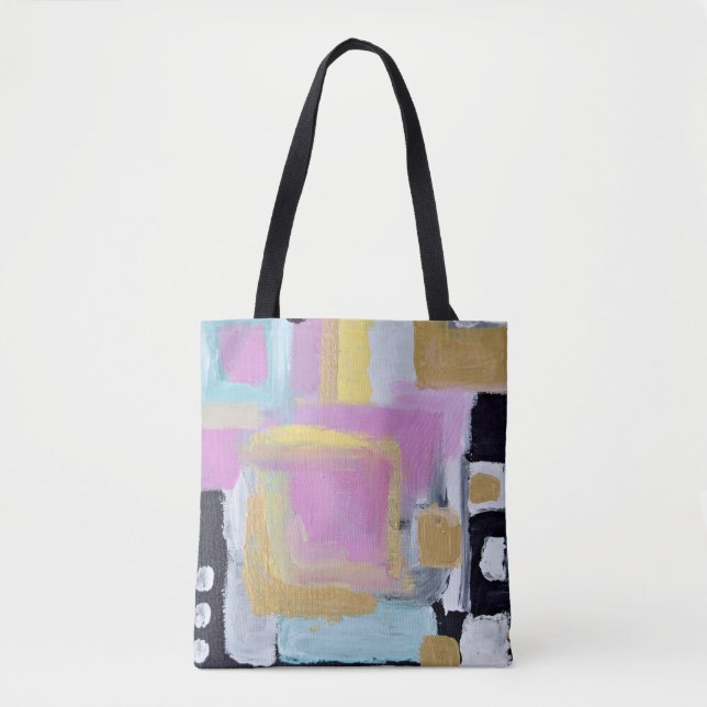 Bolso De Tela Pintura fotográfica multicolor (Anverso)