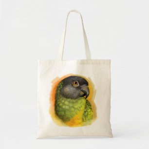 Bolso De Tela Pintura realista del loro de Senegal