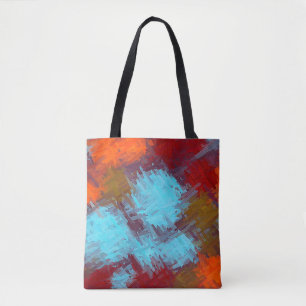 Bolso De Tela Pintura Resumen del artículo #24