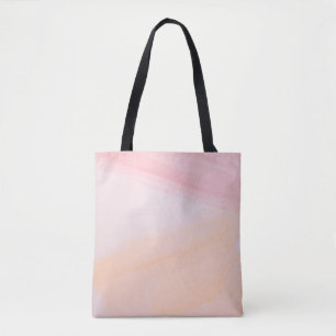 Bolso De Tela Pinturas rosas y naranjas