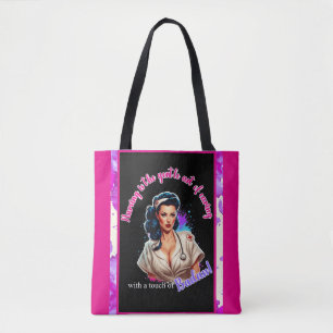 Bolso De Tela Pinup_ Nurse Badass