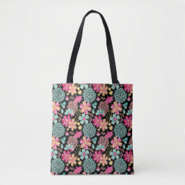 Bolso De Tela Pip Gerard Gouache Floral Pattern Shoulder