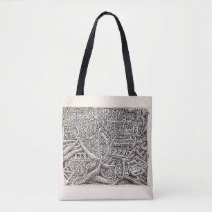 Bolso De Tela Pipescape, por Brian Benson