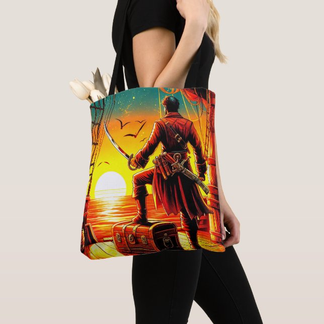 Bolso De Tela Pirata (Detalle)