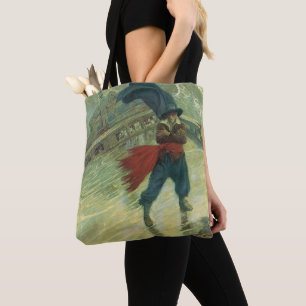 Bolso De Tela Pirata Antiguo, El holandés errante por Howard Pyl