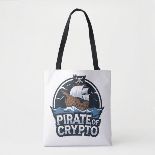 Bolso De Tela Pirata de Crypto