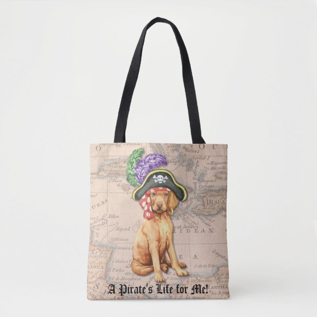 Bolso De Tela Pirata de Vizsla (Anverso)