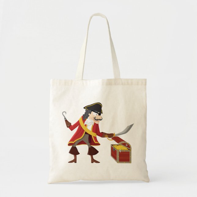Bolso De Tela Pirata del capitán (Frente)