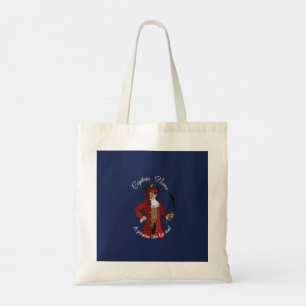 Bolso De Tela Pirata Fiesta de Nautical Blue Boy