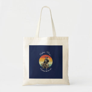 Bolso De Tela Pirata Fiesta de Sunset Rum Skeleton