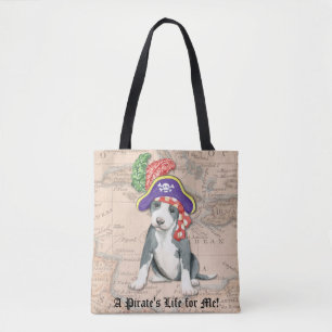 Bolso De Tela Pirata Pit Bull Terrier