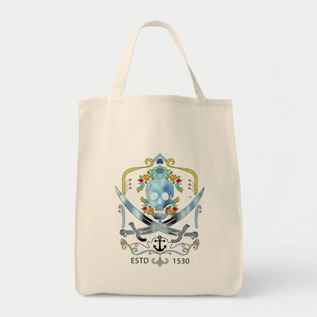 Bolso De Tela piratas (Frente)