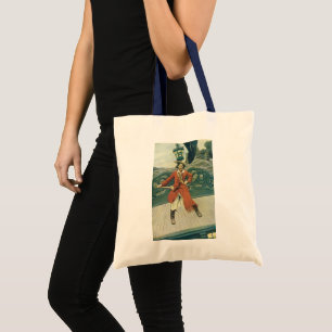 Bolso De Tela Piratas Antiguos, Capitán Keitt por Howard Pyle