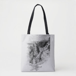 Bolso De Tela Piratas antiguos, Sir Henry Morgan en el océano