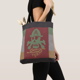 BOLSO DE TELA PIRATE SEVEN SKULL BY MASANSER PIXELAT