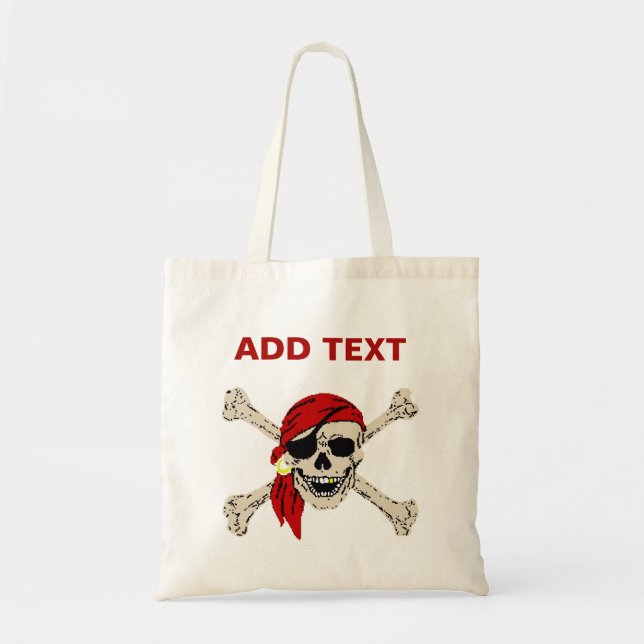 Bolso De Tela Pirate Tote Bag (Frente)