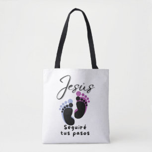 Bolso De Tela Pisadas
