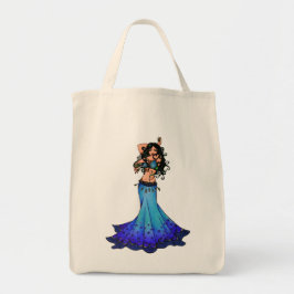 Bolso De Tela Pisces Belly Dancer Art