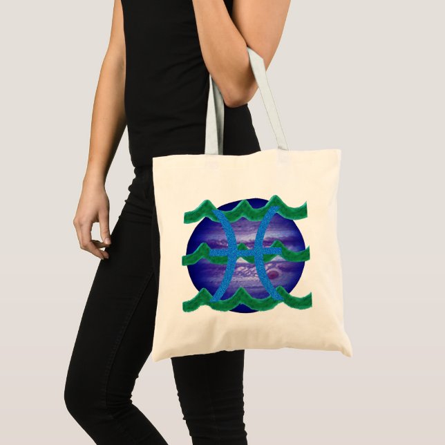 Bolso De Tela Piscis (Anverso (producto))
