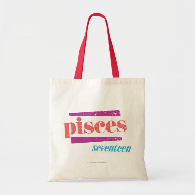 Bolso De Tela Piscis LtPink (Frente)