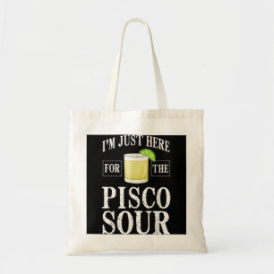 Bolso De Tela Pisco Sour Receta Peruano Chileno
