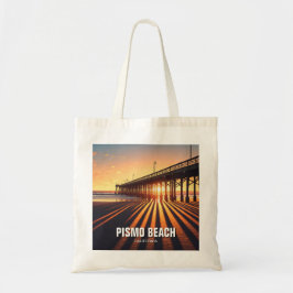 Bolso De Tela Pismo Beach Pier California