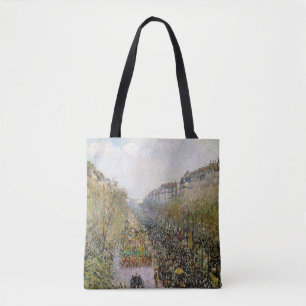 Bolso De Tela Pissarro - Boulevard Montmartre, Mardi Gras