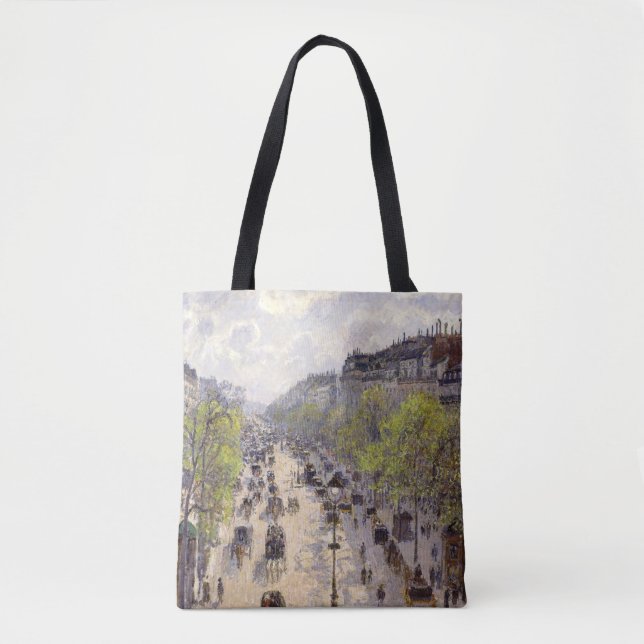 Bolso De Tela Pissarro - Boulevard Montmartre, primavera (Anverso)