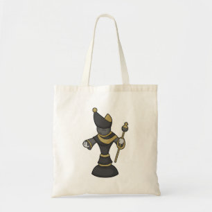 Bolso De Tela Pista de ajedrez Bishop Staff Chess