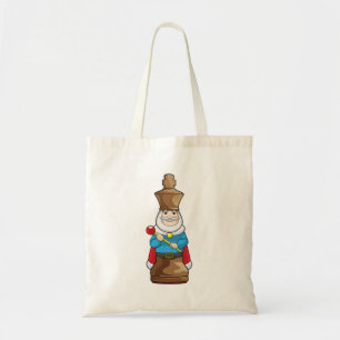Bolso De Tela Pista de ajedrez King Chess