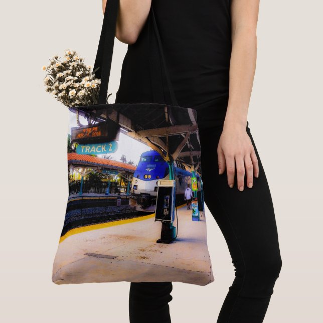 Bolso De Tela Pista de llegada 2 (Detalle)